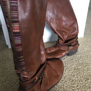 Brown size 11 fashion boots